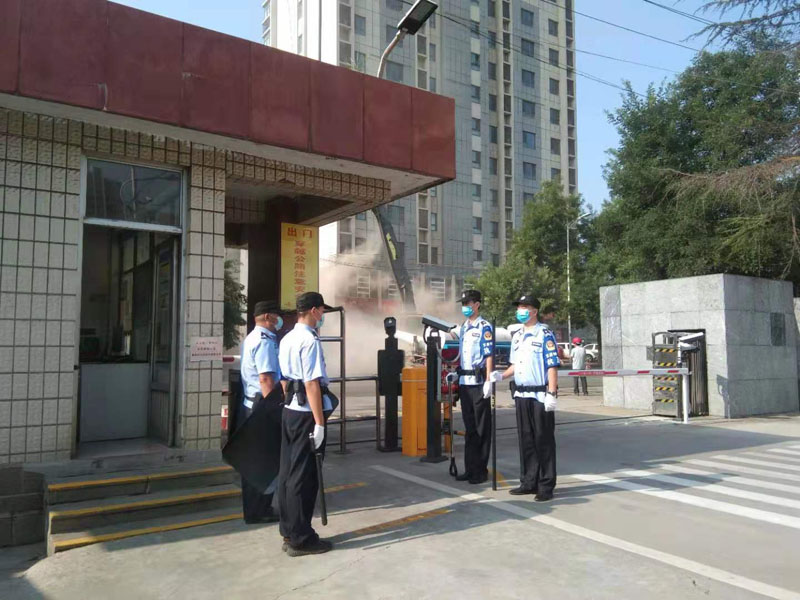 華潤雪花啤酒廠執勤巡邏