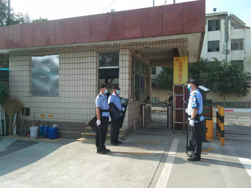 華潤雪花啤酒廠執(zhí)勤巡邏